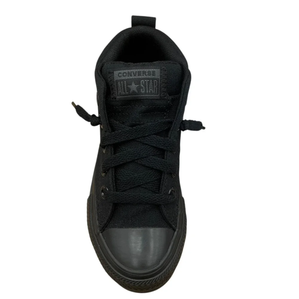 Converse Chuck Taylor All Star Little Boys Slip‎ on Shoes Size 12 Solid Black